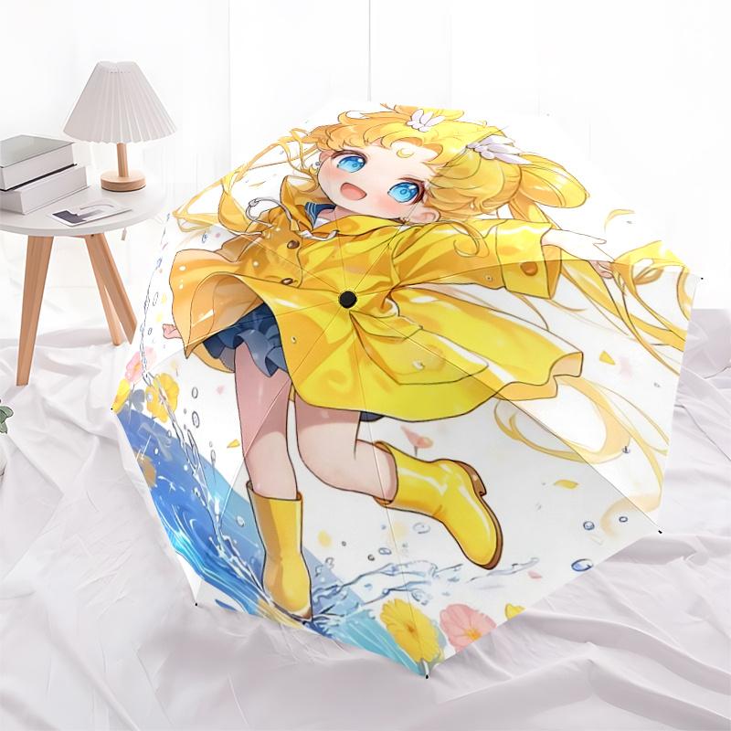 1pc Automatic Opening Cartoon Umbrella with Convenient Three-Fold Design, 8 Iron Ribs, Outdoor Umbrella, Ideal Gift for Fans, Travelers F032
1pc Automatic Opening Cartoon Umbrella with Convenient Three-Fold Design, 8 Iron Ribs, Outdoor Umbrella, Ideal Gift for Fans, Travelers F032