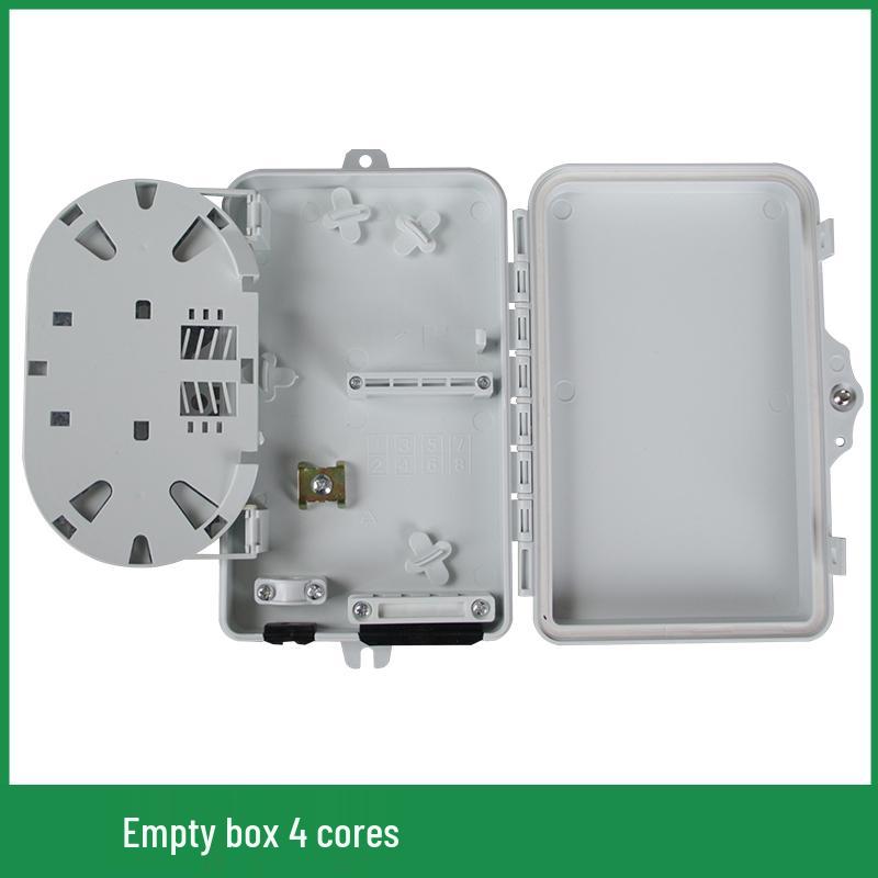 Outdoor Waterproof 4/8 Core Mini Fiber Optic Splitter Box with Fusion Splicing Tray
Outdoor Waterproof 4/8 Core Mini Fiber Optic Splitter Box with Fusion Splicing Tray