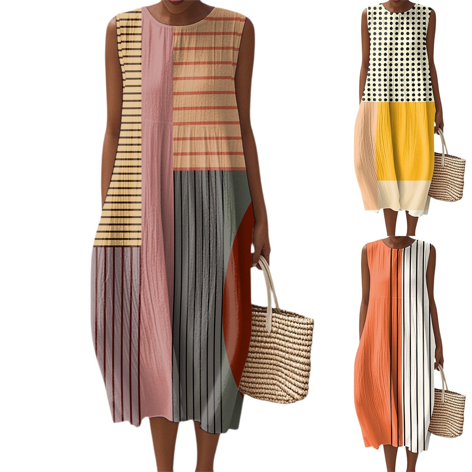 Жіноча мода Повсякденна Без рукавів Круглий виріз Квіткова Елегантна Темпераментна Сукня XL винний
Жіноча мода Повсякденна Без рукавів Круглий виріз Квіткова Елегантна Темпераментна Сукня XL винний