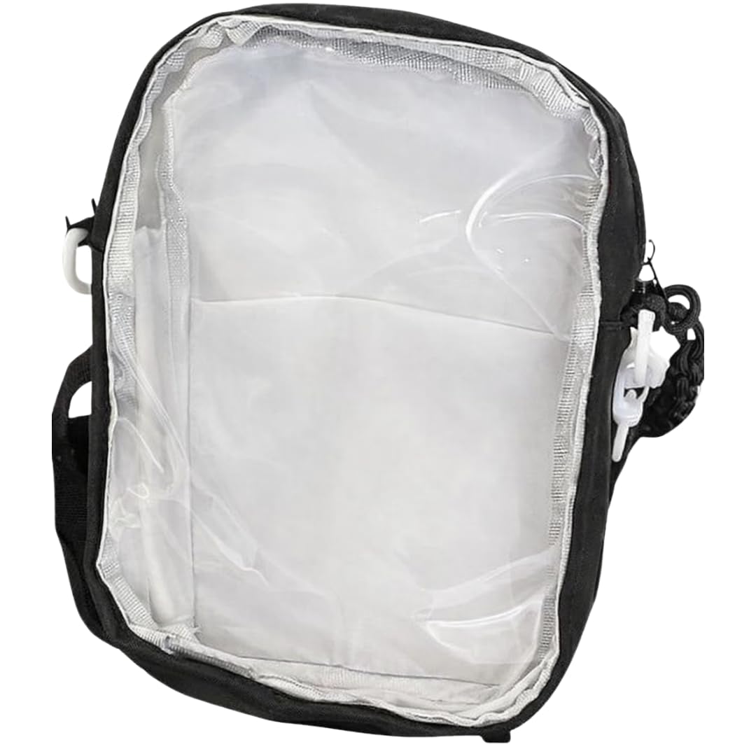 To all gennie Ita Bag Plush Oshikatsu Shoulder Bag Clear Bag (Black)
To all gennie Ita Bag Plush Oshikatsu Shoulder Bag Clear Bag (Black)