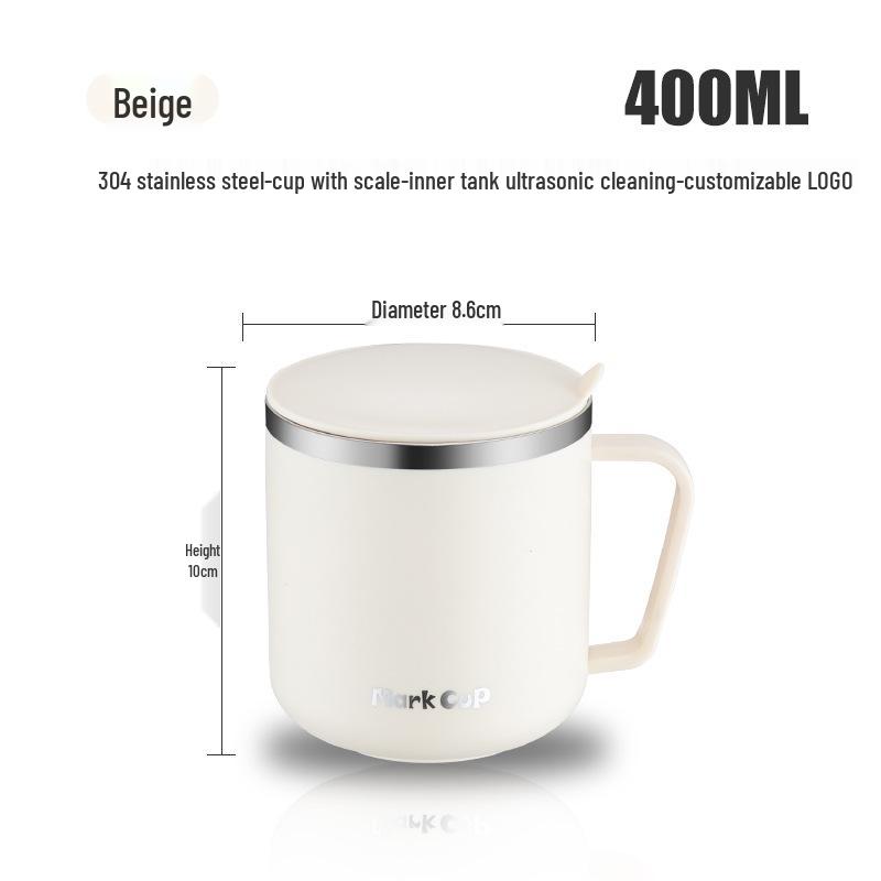 304 Stainless Steel Double-Walled Coffee Cup with Lid - Ideal for Office, Home, Kids, Students, and as a Gift. 304 Stainless Steel
304 Stainless Steel Double-Walled Coffee Cup with Lid - Ideal for Office, Home, Kids, Students, and as a Gift. 304 Stainless Steel