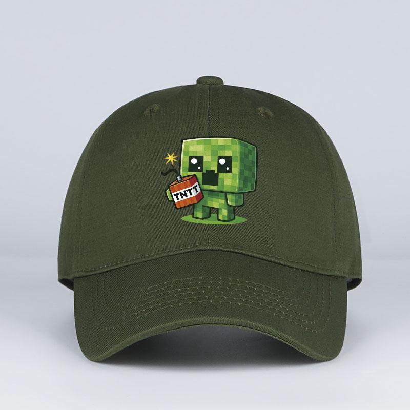 1 Creeper Pattern Baseball Cap | Unisex Hip-Hop Cap, lightweight and form-fitting, perfect for travel and casual wear year-round армия зеленый
1 Creeper Pattern Baseball Cap | Unisex Hip-Hop Cap, lightweight and form-fitting, perfect for travel and casual wear year-round армия зеленый
