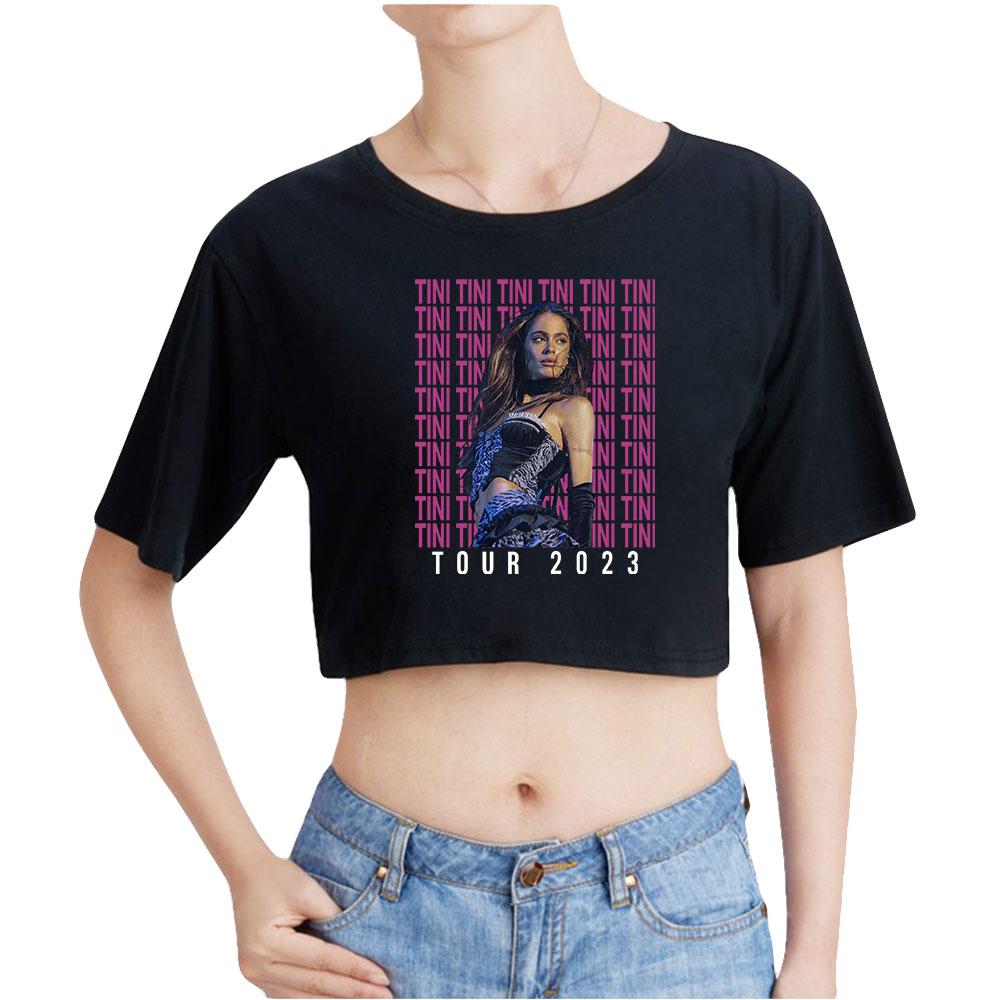 НОВЫЙ 4 цвета, женский повседневный костюм Tini Stoessel, укороченный топ с короткими рукавами, забавные футболки с круглым вырезом, крутые топы
НОВЫЙ 4 цвета, женский повседневный костюм Tini Stoessel, укороченный топ с короткими рукавами, забавные футболки с круглым вырезом, крутые топы