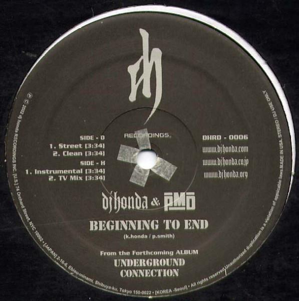 12inch Record DJ HONDA PMD Beginning To End DHRD0006 DJ Honda Record 2002 US Rap HipHopRB Used
12inch Record DJ HONDA PMD Beginning To End DHRD0006 DJ Honda Record 2002 US Rap HipHopRB Used