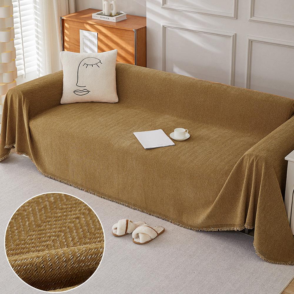 Современный диван-полотенце из синели с узором «елочка», однотонная диванная подушка, приятная для кожи, против морщин, многоцелевая машина для стирки песка 90x180
Современный диван-полотенце из синели с узором «елочка», однотонная диванная подушка, приятная для кожи, против морщин, многоцелевая машина для стирки песка 90x180