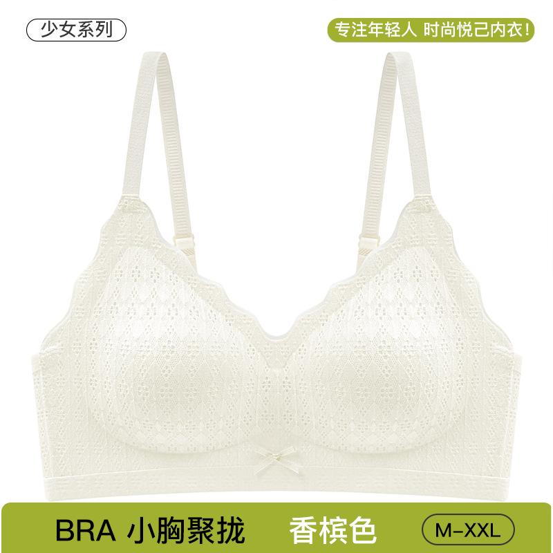 Xiaoqing Fresh Air Fixed Cup Lace Underwear Women s Small Breasts Gather Without Steel Rings Collect Sub-breasts Soft Support Girl Bra Cover Xxl (40/90abc) ( 67.5-75kg )
Xiaoqing Fresh Air Fixed Cup Lace Underwear Women s Small Breasts Gather Without Steel Rings Collect Sub-breasts Soft Support Girl Bra Cover Xxl (40/90abc) ( 67.5-75kg )