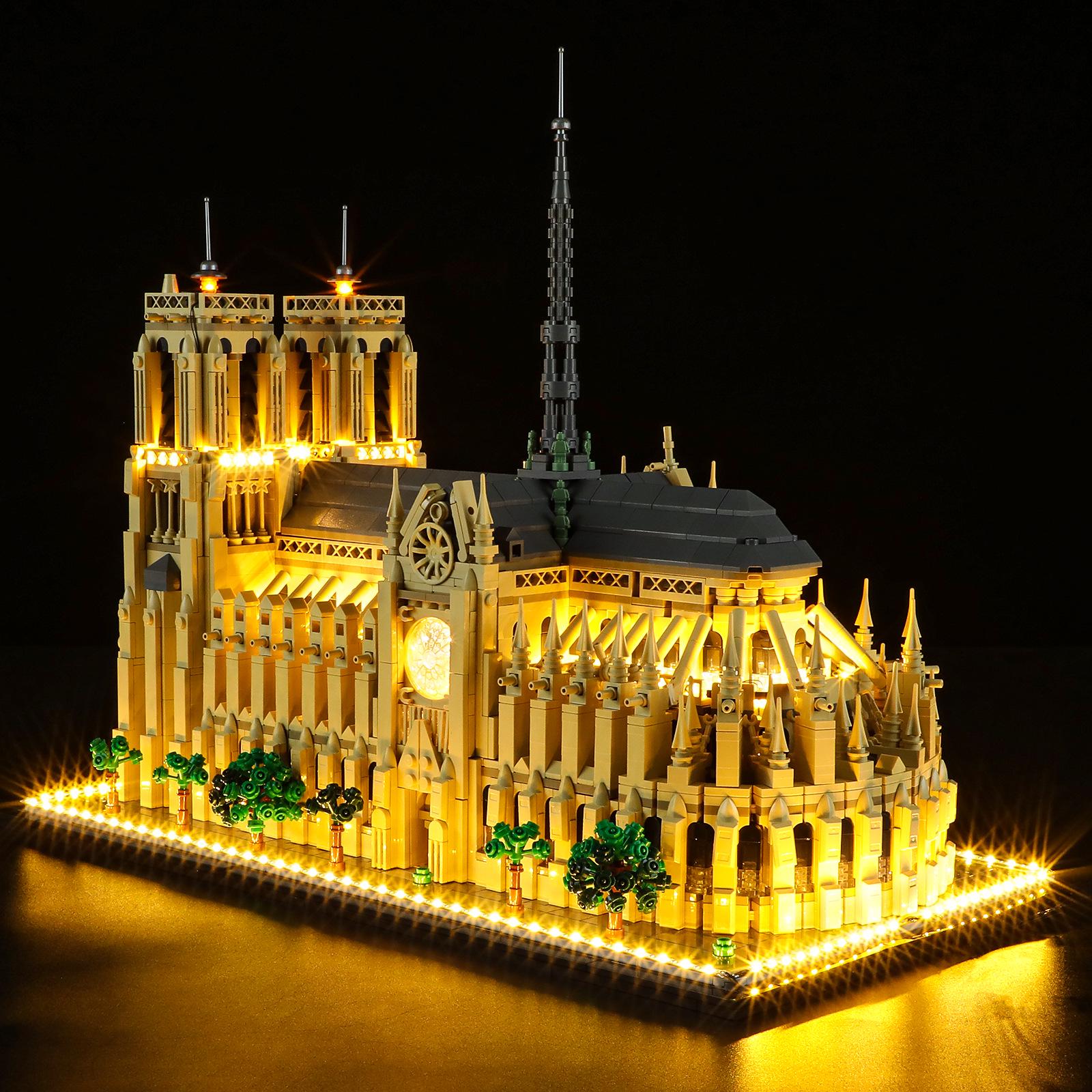 YEABRICKS Набор светодиодной подсветки для конструктора Lego 21061 Собор Парижской Богоматери Without bricks shown
YEABRICKS Набор светодиодной подсветки для конструктора Lego 21061 Собор Парижской Богоматери Without bricks shown