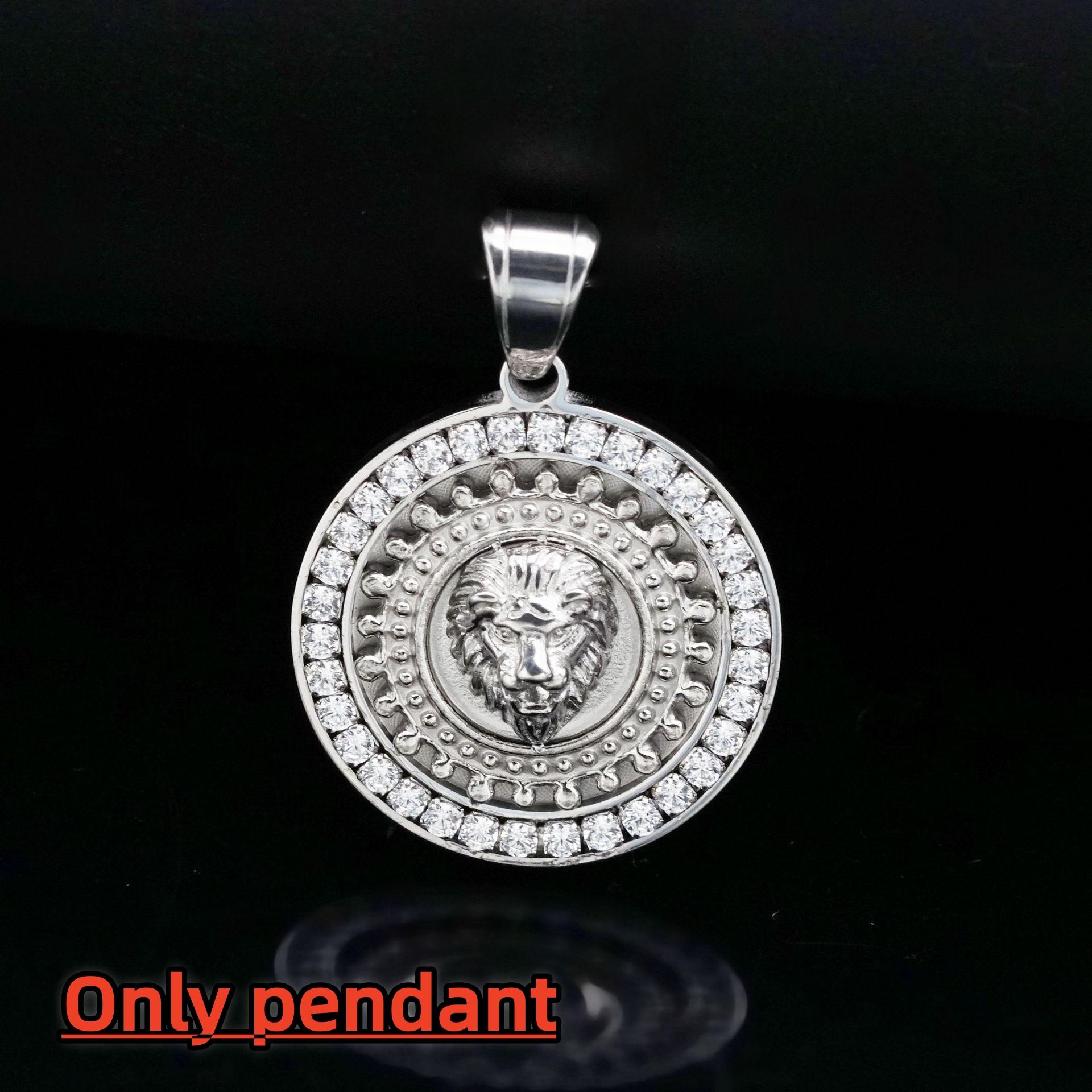Hip Hop Lion Head Pendant Necklace with Rhinestone Fashion Men Stainless Steel for Boy Best Gifts Fashion Accessories Jewelry 60CM
Hip Hop Lion Head Pendant Necklace with Rhinestone Fashion Men Stainless Steel for Boy Best Gifts Fashion Accessories Jewelry 60CM