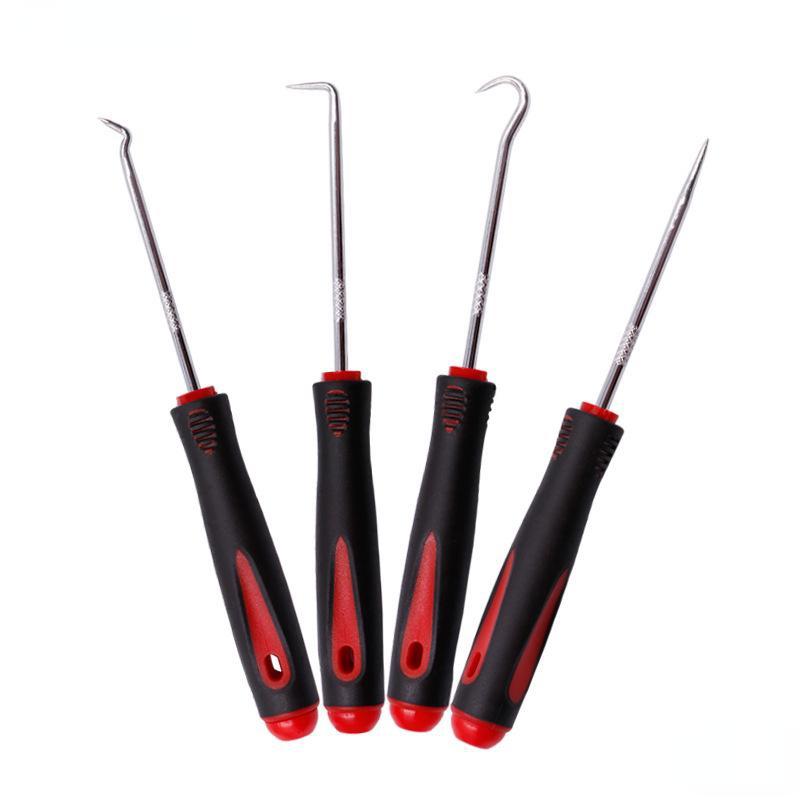 4 штуки длинных пик & Набор крючков, съемник прокладок, пики для снятия автомобильных сальников, уплотнительных колец красный
4 штуки длинных пик & Набор крючков, съемник прокладок, пики для снятия автомобильных сальников, уплотнительных колец красный