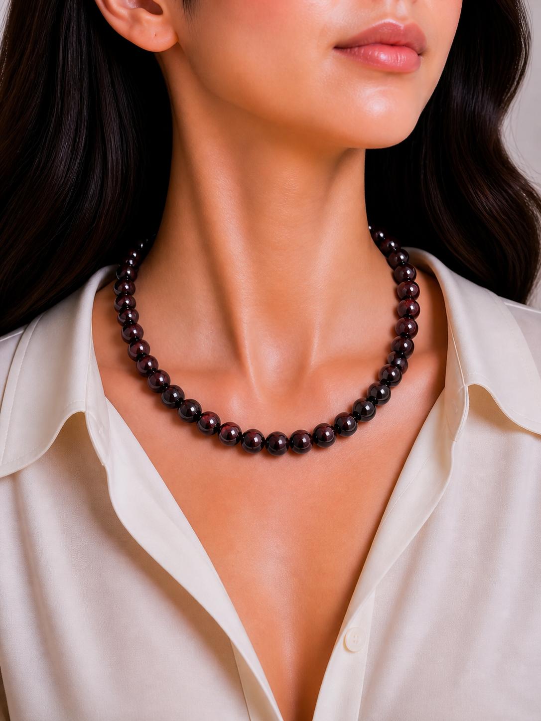 8mm Natural Iron Tiger Eye Gemstone Beads Adjustable Necklace 17-20 Handmade Pretty Coker For Gift 8BN-35
8mm Natural Iron Tiger Eye Gemstone Beads Adjustable Necklace 17-20 Handmade Pretty Coker For Gift 8BN-35