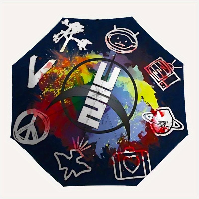 1pc U2 Band Automatic Umbrella Durable Iron Frame & Plastic Handle, Gift for Men & Women, Sturdy Construction, Playful Design yy250826129
1pc U2 Band Automatic Umbrella Durable Iron Frame & Plastic Handle, Gift for Men & Women, Sturdy Construction, Playful Design yy250826129