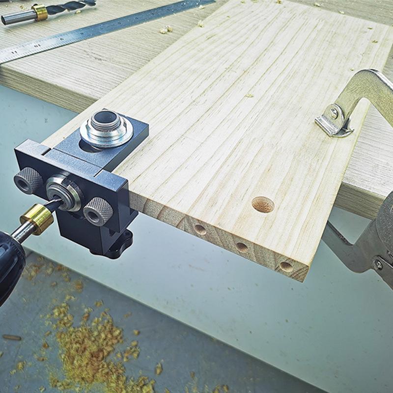 9Pcs/Set 3-in-1 Adjustable Doweling Jig Woodworking Hole Jig Punch Locator with 8/15mm Drill Bit Tools Kit Type A
9Pcs/Set 3-in-1 Adjustable Doweling Jig Woodworking Hole Jig Punch Locator with 8/15mm Drill Bit Tools Kit Type A
