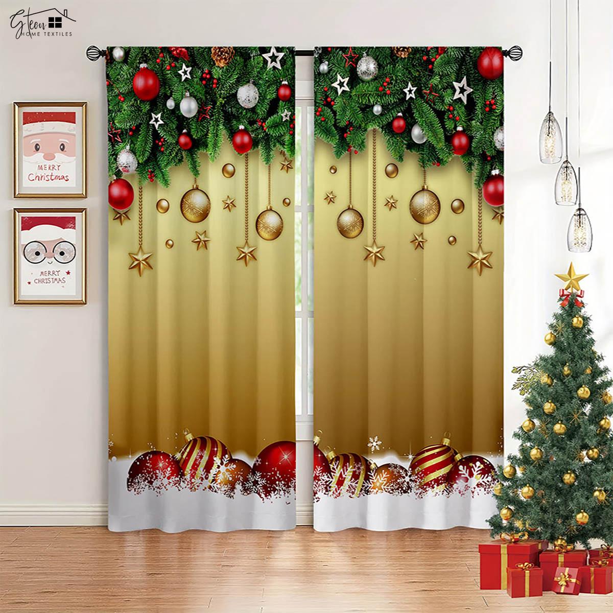 Рождественские 3D-печатные шторы Рождественский подарок Санта-Клаус Снежинки Гостиная Детская комната Новогодние праздничные шторы 2 шт. W85xH200(CM)x2PCS&Rod pocket
Рождественские 3D-печатные шторы Рождественский подарок Санта-Клаус Снежинки Гостиная Детская комната Новогодние праздничные шторы 2 шт. W85xH200(CM)x2PCS&Rod pocket