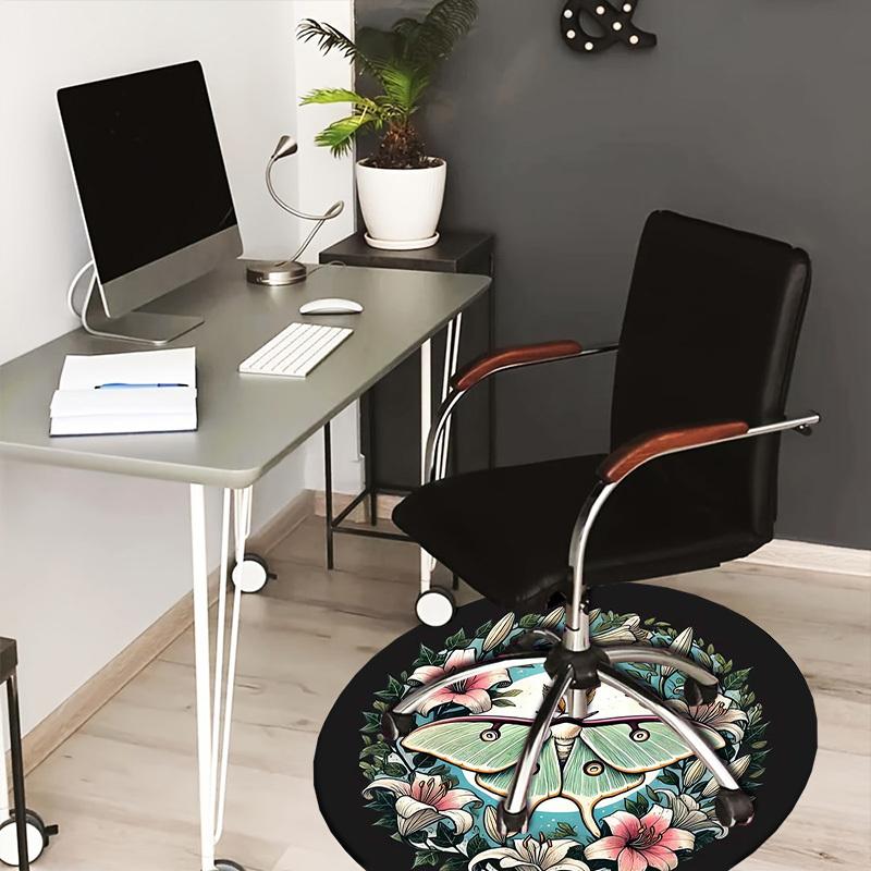 1pc Office Carpet Chair Mats Moon Moth Luna Floral Wreath Perfect for Decorating Office Chairs, Living Rooms, Or Bedrooms.YDT172 80cm by 80cm
1pc Office Carpet Chair Mats Moon Moth Luna Floral Wreath Perfect for Decorating Office Chairs, Living Rooms, Or Bedrooms.YDT172 80cm by 80cm