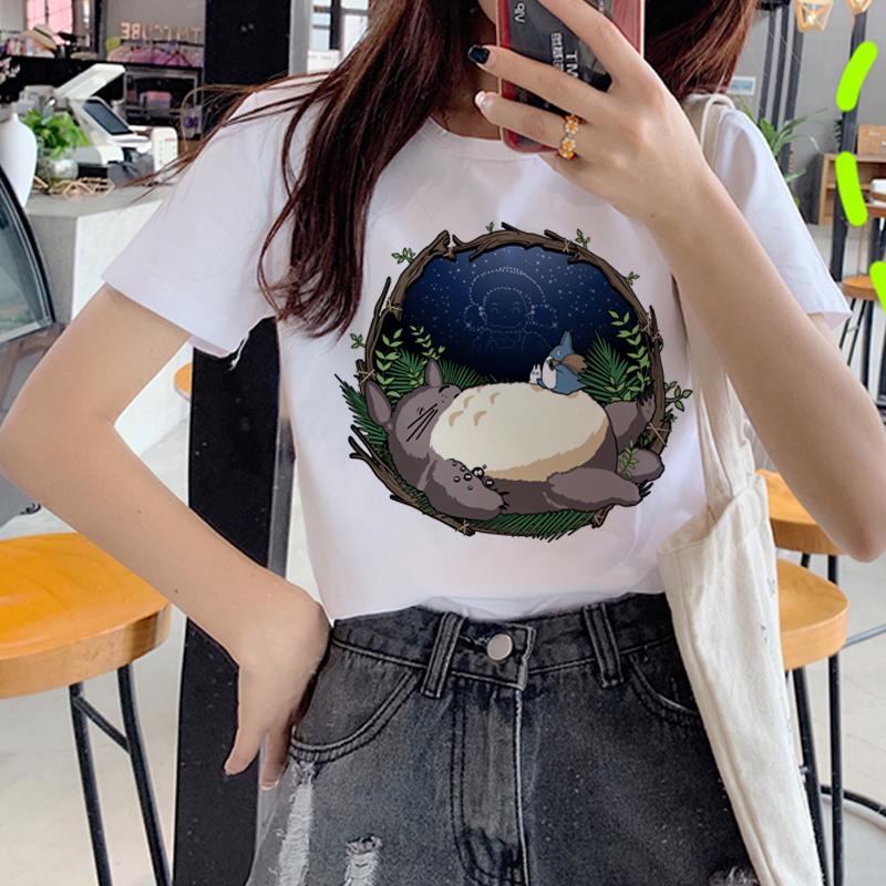 Kawaii Totoro Harajuku T Shirt Women Studio Ghibli Cute Cartoon T-Shirt Ullzang 90S Funny Tshirt Fashion Graphic Top Tees Female S білий
Kawaii Totoro Harajuku T Shirt Women Studio Ghibli Cute Cartoon T-Shirt Ullzang 90S Funny Tshirt Fashion Graphic Top Tees Female S білий