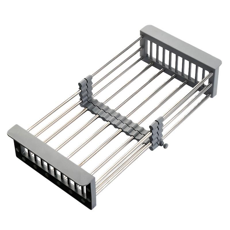 Retractable Stainless Steel Sink Drain Rack & Basket for Vegetables and Fruit чорний
Retractable Stainless Steel Sink Drain Rack & Basket for Vegetables and Fruit чорний