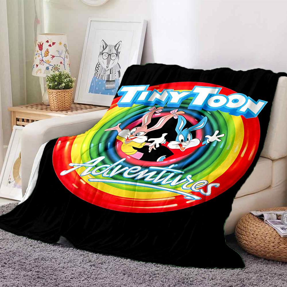 1pc TinyToon Adventures Flannel Throw Blanket - HD Printed Lightweight Soft Warm All-Season Blanket for Sofa, Bed, Travel, Camping 151 130cmx150cm
1pc TinyToon Adventures Flannel Throw Blanket - HD Printed Lightweight Soft Warm All-Season Blanket for Sofa, Bed, Travel, Camping 151 130cmx150cm