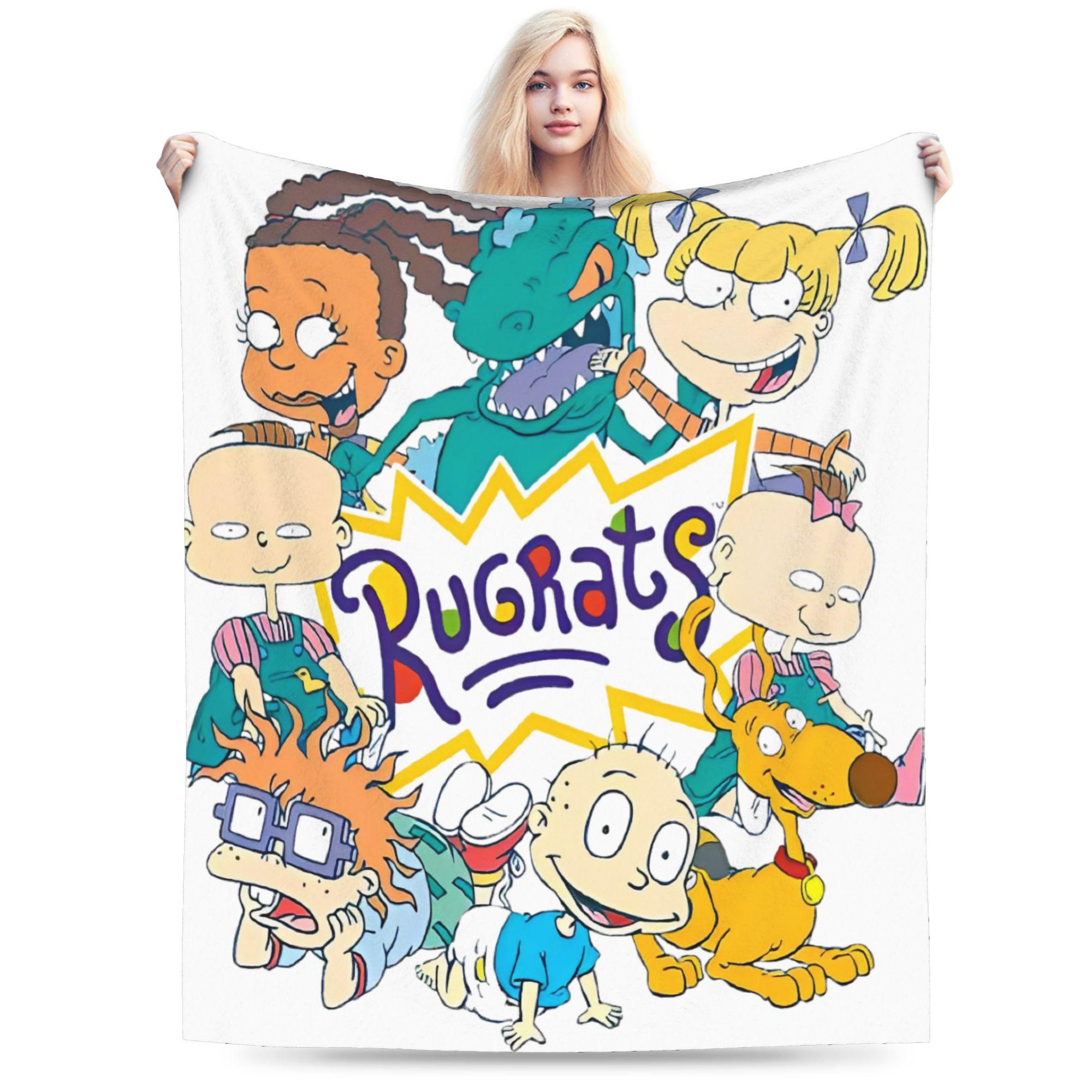 Stylish rugrat cartoon anime Blanket Super Soft Fleece Relax Throw Blankets Machine Washable 50x60in
Stylish rugrat cartoon anime Blanket Super Soft Fleece Relax Throw Blankets Machine Washable 50x60in