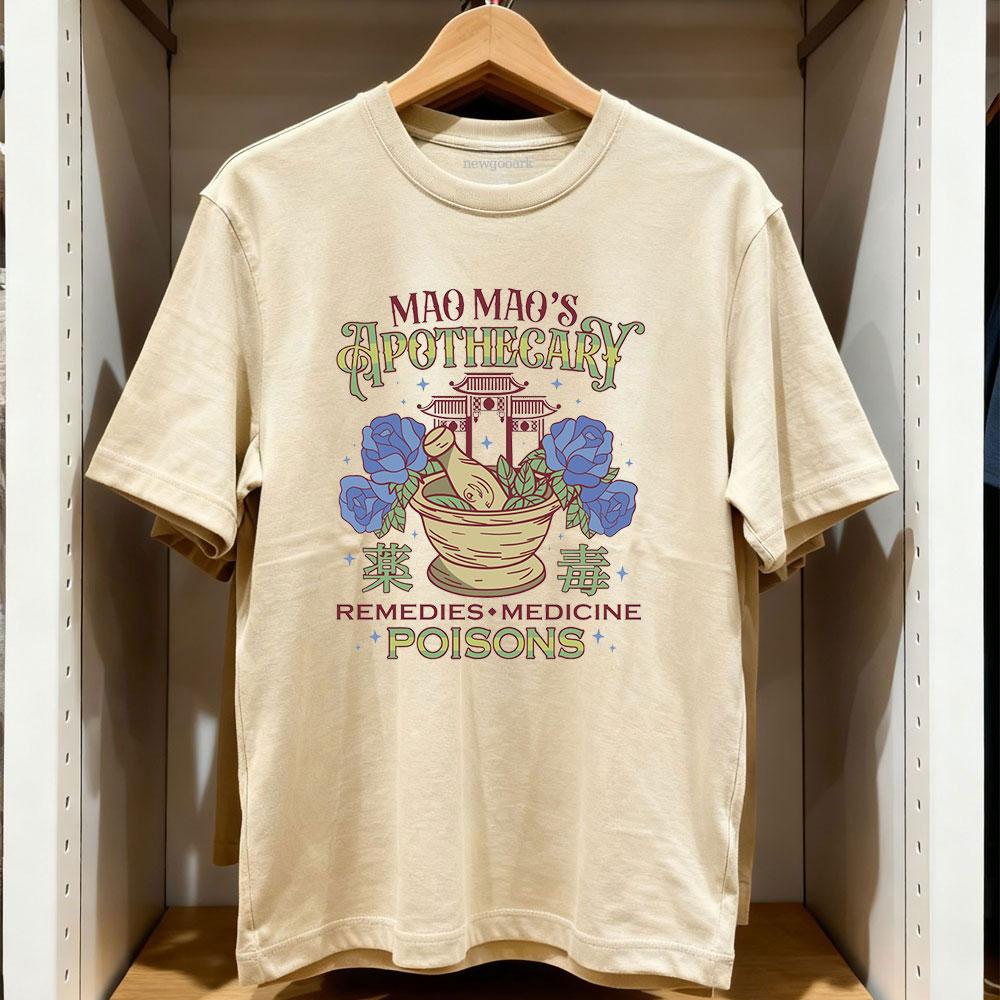 Mao Maos Apothecary Essential TShirt Harajuku Anime Women Unisex Vintage Printed Tshirt Cotton Oneck Adult Tops Girlfriend Tee 3XL
Mao Maos Apothecary Essential TShirt Harajuku Anime Women Unisex Vintage Printed Tshirt Cotton Oneck Adult Tops Girlfriend Tee 3XL