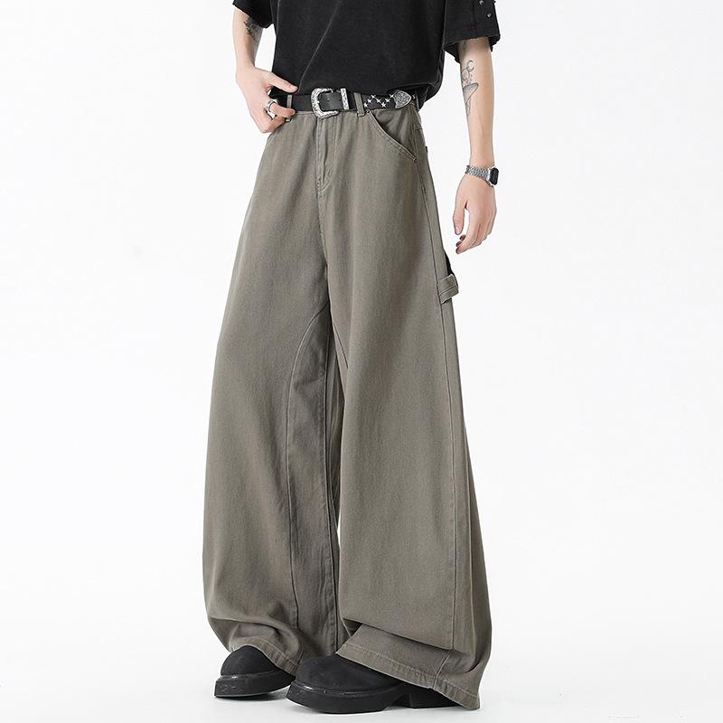 Американский комбинезон с несколькими карманами и широкими штанинами, мужской и женский, драпированный, свободный, джинсовые брюки для подметания пола 2XL
Американский комбинезон с несколькими карманами и широкими штанинами, мужской и женский, драпированный, свободный, джинсовые брюки для подметания пола 2XL