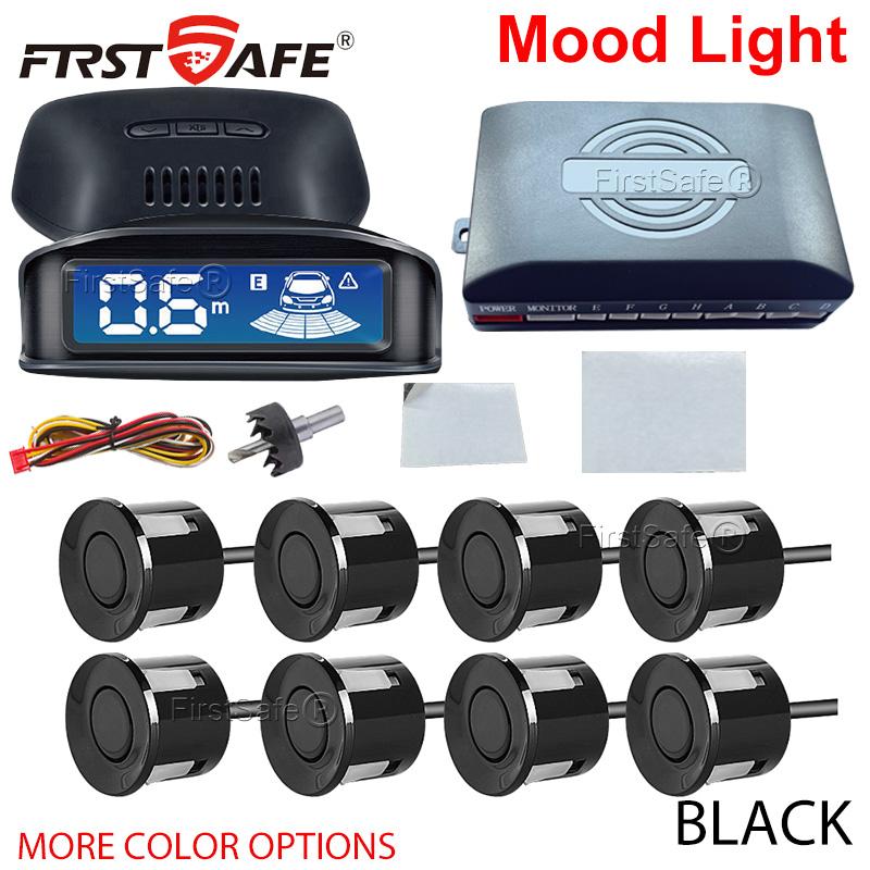 LED display reverse radar, 8 sensors, radar detection system, backlight display, voice prompts make reversing easier Other
LED display reverse radar, 8 sensors, radar detection system, backlight display, voice prompts make reversing easier Other