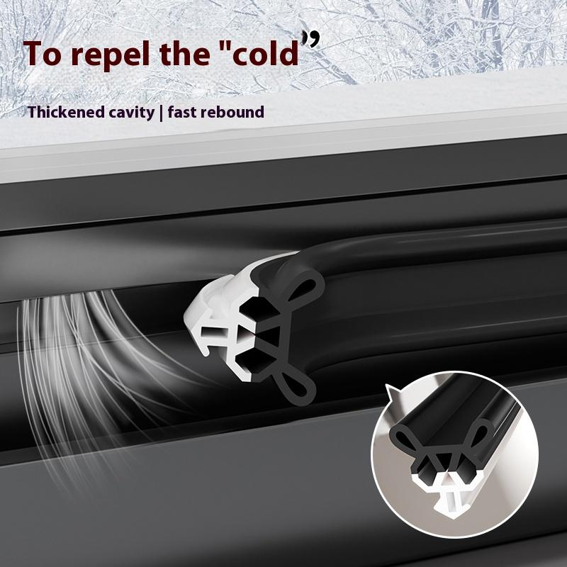 4M TPE Window Seal Strip Selfadhesive Plastic Steel Window Insulation Weatherstrip Flexible Bilateral Windproof Dustproof Strip
4M TPE Window Seal Strip Selfadhesive Plastic Steel Window Insulation Weatherstrip Flexible Bilateral Windproof Dustproof Strip