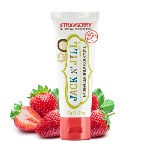 Jack and Jill Toothpaste Gel Strawberry 50g
Jack and Jill Toothpaste Gel Strawberry 50g