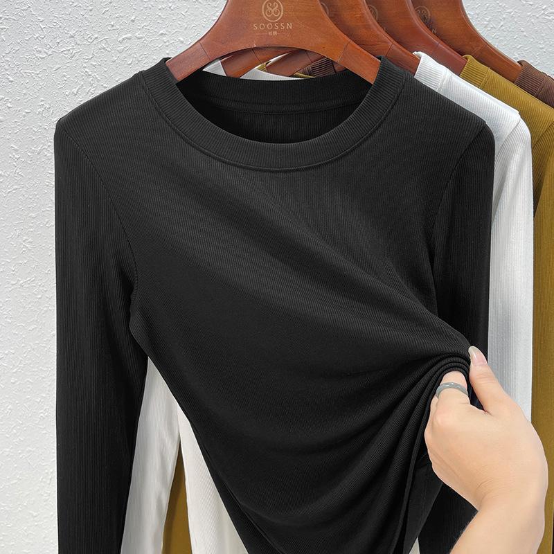 Modal long-sleeved t-shirt women s summer new mask bottoming shirt with white slim-fitting crew-neck top women s M чёрный
Modal long-sleeved t-shirt women s summer new mask bottoming shirt with white slim-fitting crew-neck top women s M чёрный