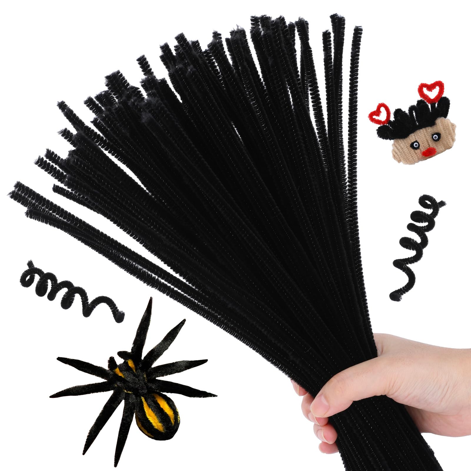 Fenrry 100 шт. рождественские ершики для чистки трубок, товары для рукоделия, ершики для волос, пушистые палочки, сделай сам, искусство и ремесло, украшение для дома чёрный
Fenrry 100 шт. рождественские ершики для чистки трубок, товары для рукоделия, ершики для волос, пушистые палочки, сделай сам, искусство и ремесло, украшение для дома чёрный