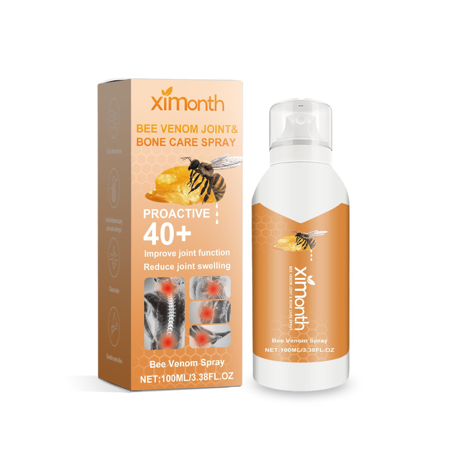 Ximonth Bee Venom Joint Repair Spray Relieves Lumbar and Knee Joint Pain and DiscomfortBody Health Care
Ximonth Bee Venom Joint Repair Spray Relieves Lumbar and Knee Joint Pain and DiscomfortBody Health Care