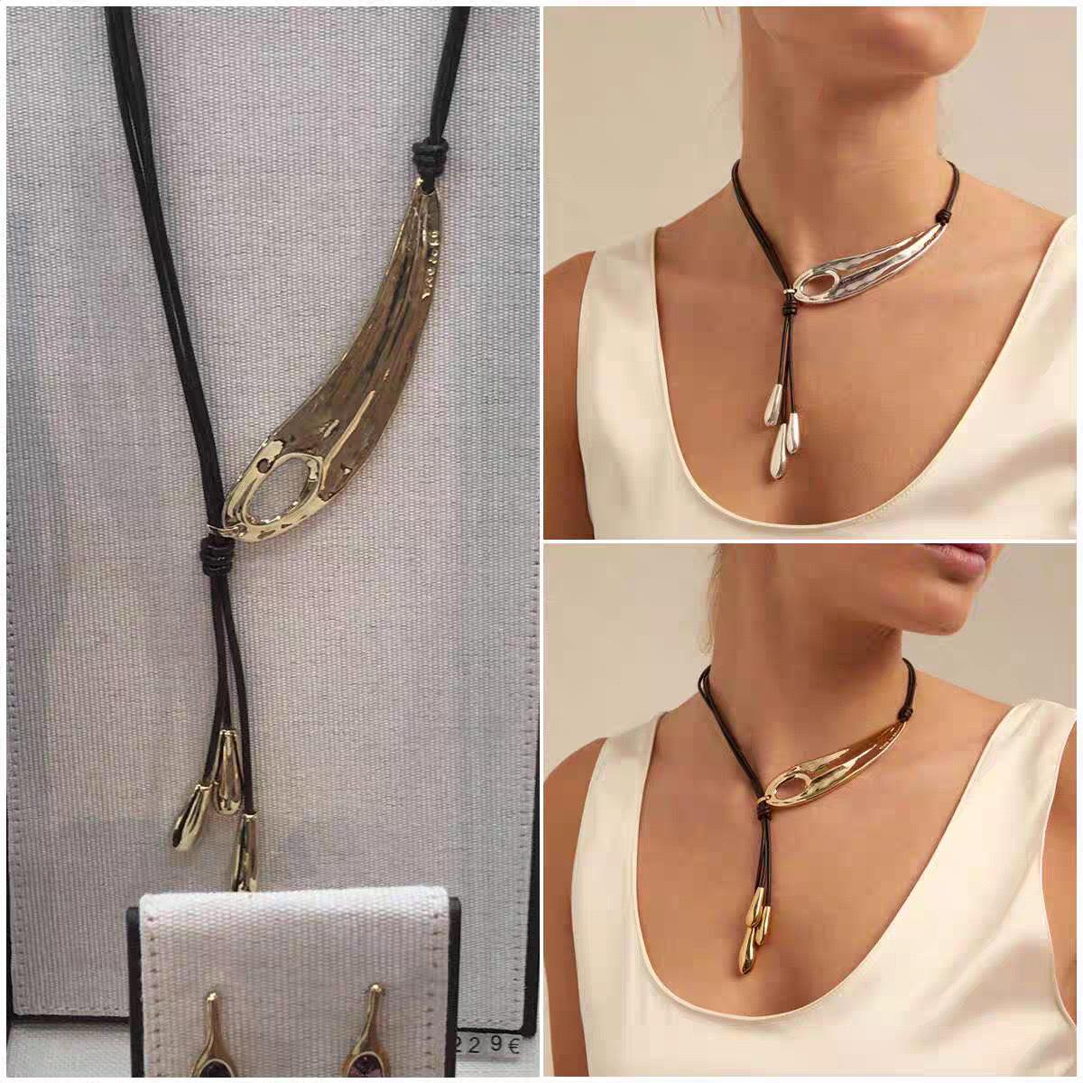 Элегантность: Ожерелье из коровьей кожи с перьями и кисточкой Y-образной формы с позолотой 18 карат золотой
Элегантность: Ожерелье из коровьей кожи с перьями и кисточкой Y-образной формы с позолотой 18 карат золотой