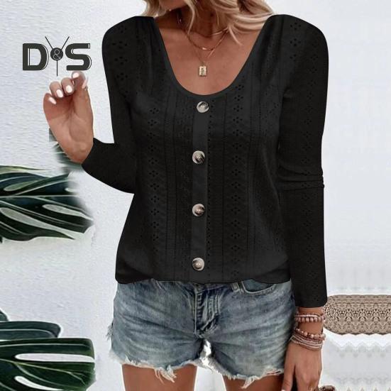 Женский весенне-осенний топ с круглым вырезом и длинными рукавами, свободные пуговицы, однотонная мягкая дышащая повседневная женская футболка, блузка 3XL жёлтый
Женский весенне-осенний топ с круглым вырезом и длинными рукавами, свободные пуговицы, однотонная мягкая дышащая повседневная женская футболка, блузка 3XL жёлтый