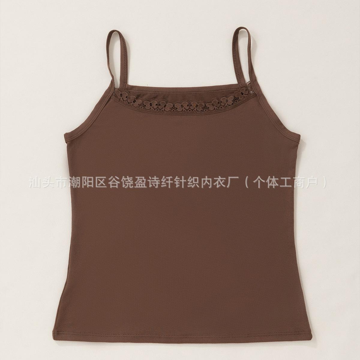 Underwear wholesale solid color lace small suspenders sexy lace vest women soft and comfortable inside and outside wear XL
Underwear wholesale solid color lace small suspenders sexy lace vest women soft and comfortable inside and outside wear XL
