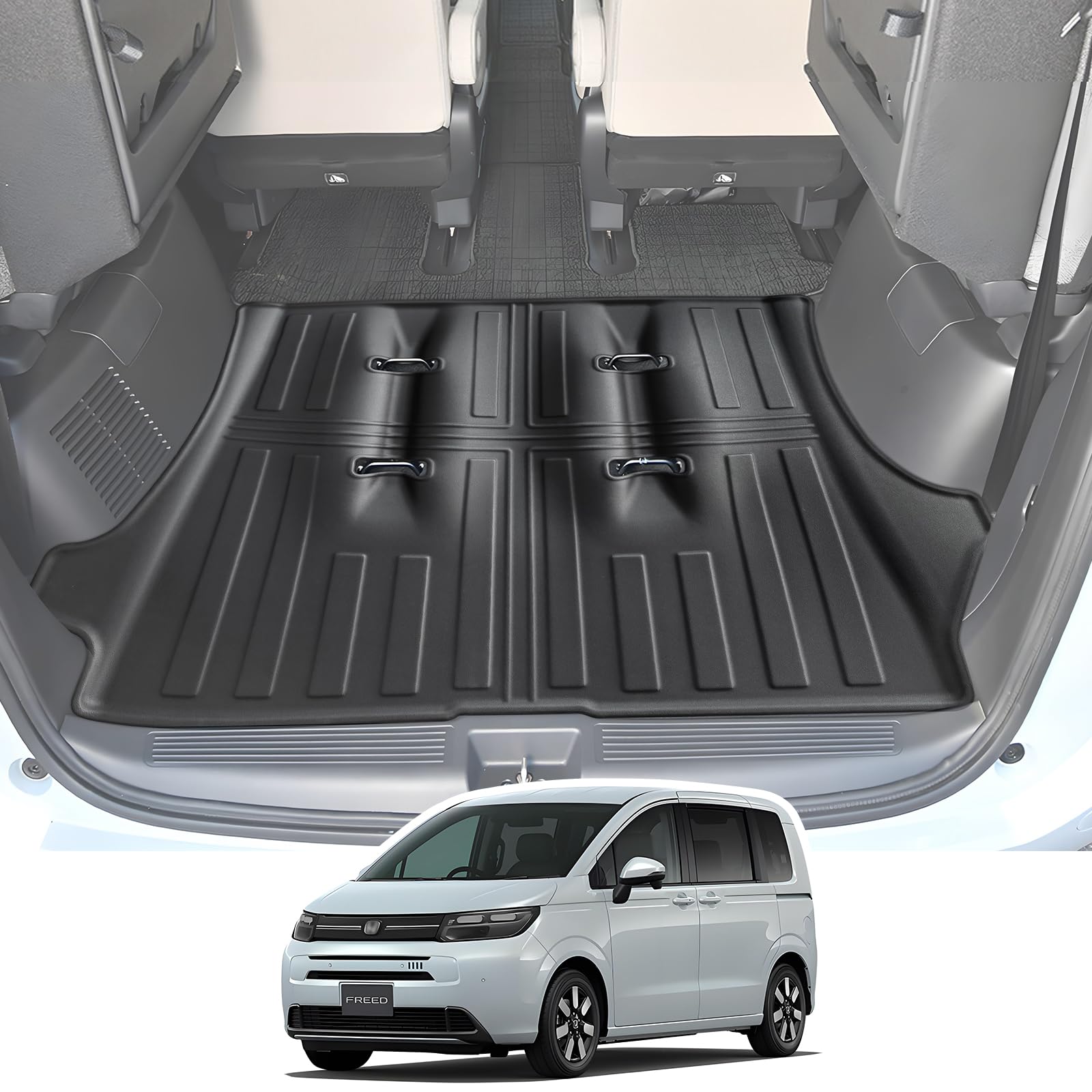 LANGBEAN Honda Freed GT Багажник 2024 Новый Freed Эксклюзивный 3D Водонепроницаемый TPE Легко царапается Пятна Интерьерные Кастомные Детали Коврик, Коврик, Нескользящий Коврик, чёрный
LANGBEAN Honda Freed GT Багажник 2024 Новый Freed Эксклюзивный 3D Водонепроницаемый TPE Легко царапается Пятна Интерьерные Кастомные Детали Коврик, Коврик, Нескользящий Коврик, чёрный