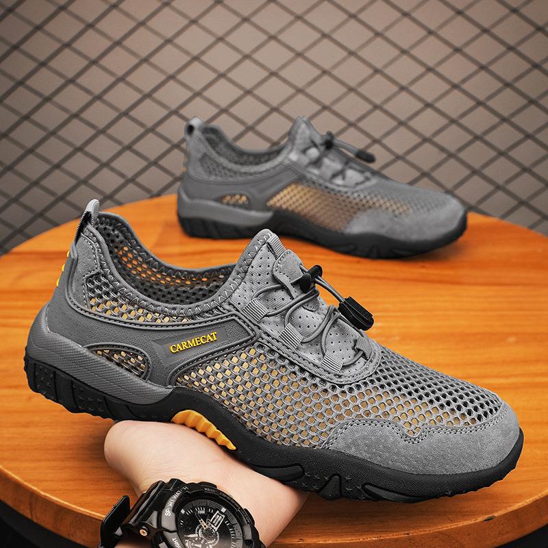 Popular independent station men s shoes net shoes summer breathable outdoor thick-soled non-slip leather hollow non-slip Shoes 38 сірий колір
Popular independent station men s shoes net shoes summer breathable outdoor thick-soled non-slip leather hollow non-slip Shoes 38 сірий колір