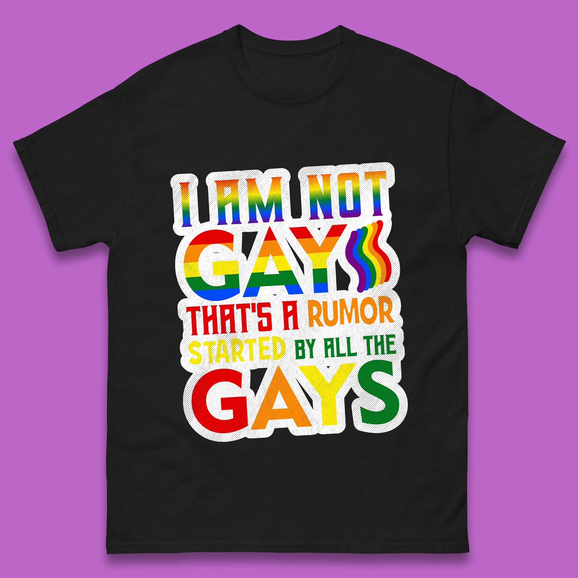 I Am Not Gay Mens T-Shirt Womens Tops Tees XL
I Am Not Gay Mens T-Shirt Womens Tops Tees XL