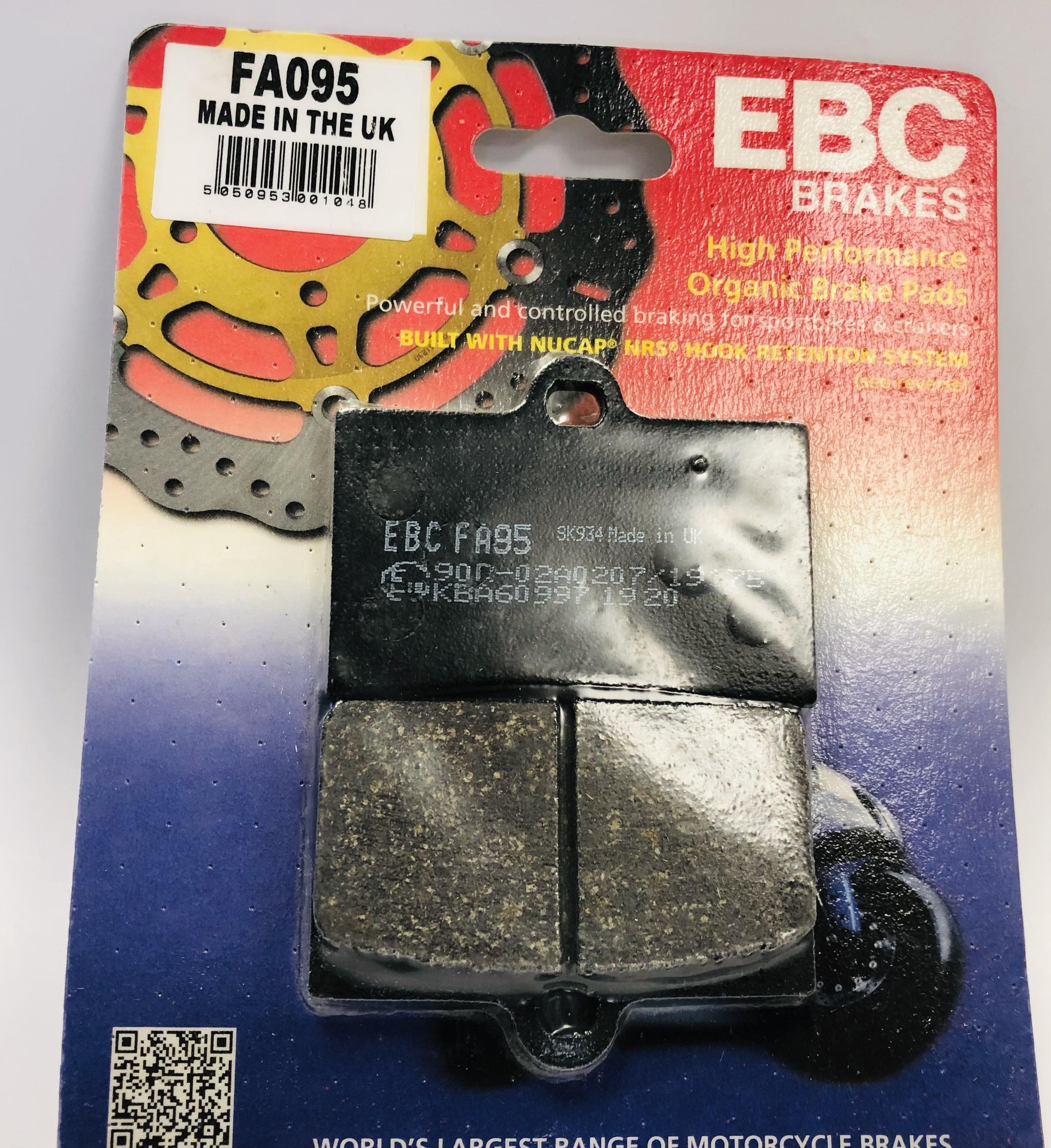 Ebc Fa095 1993-1999 Ducati Monster 600 Совместимые передние тормозные колодки Органические колодки
Ebc Fa095 1993-1999 Ducati Monster 600 Совместимые передние тормозные колодки Органические колодки