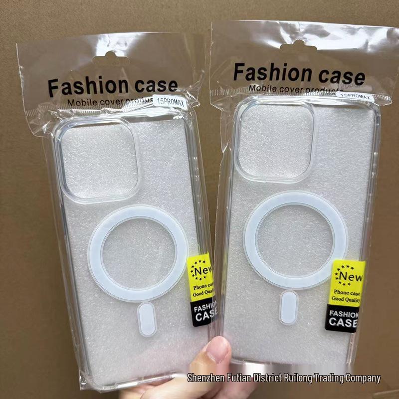 Compatible with iPhone 17 Pro Max: Transparent Magnetic Anti-Drop Phone Case iPhone 17 Pro Max
Compatible with iPhone 17 Pro Max: Transparent Magnetic Anti-Drop Phone Case iPhone 17 Pro Max