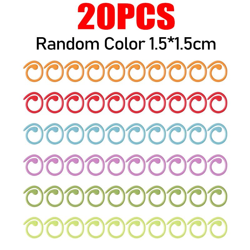 200/20pcs Spiral Stitch Markers Multicolor Knitting Markers Rings Crochet DIY Craft Knitting Needle Clip Hooks Sewing Tools
200/20pcs Spiral Stitch Markers Multicolor Knitting Markers Rings Crochet DIY Craft Knitting Needle Clip Hooks Sewing Tools