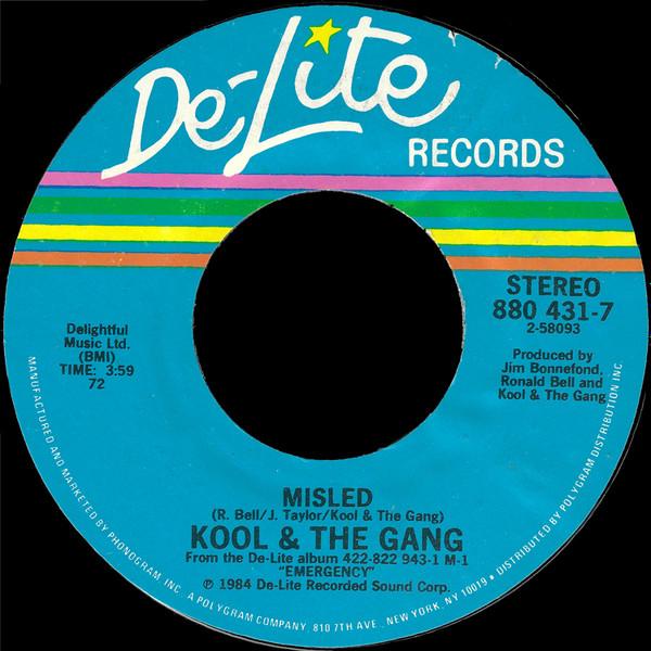 7inch Record KOOL & THE GANG - Misled 8804317 De-Lite Records 1984 US Dance & Electronica Used
7inch Record KOOL & THE GANG - Misled 8804317 De-Lite Records 1984 US Dance & Electronica Used