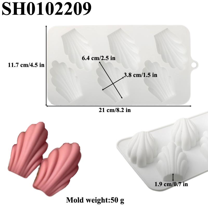 6 или 8 ячеек 3D Shell Design Формы для пудинга, мусса, десерта Мадлен, шоколада, силиконовые формы для украшения торта Инструменты
6 или 8 ячеек 3D Shell Design Формы для пудинга, мусса, десерта Мадлен, шоколада, силиконовые формы для украшения торта Инструменты