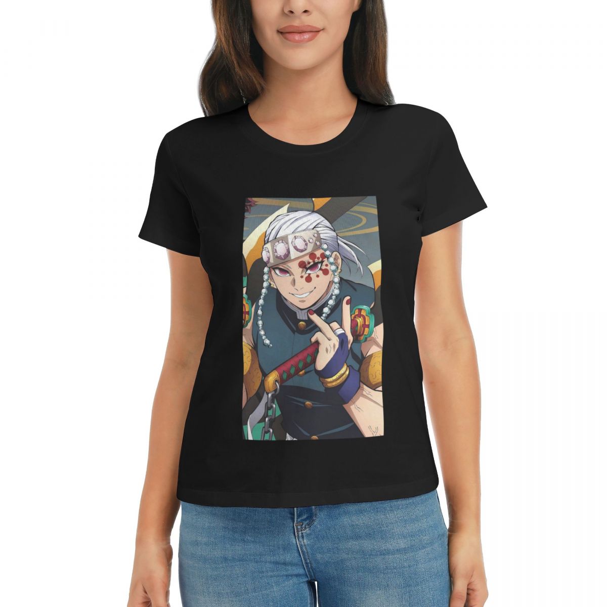 Women TShirt Tengen Uzui Anime Summer Short Sleeve Tees Crew Neck Cotton T Shirts Clothes Tops Streetwear 2XL
Women TShirt Tengen Uzui Anime Summer Short Sleeve Tees Crew Neck Cotton T Shirts Clothes Tops Streetwear 2XL