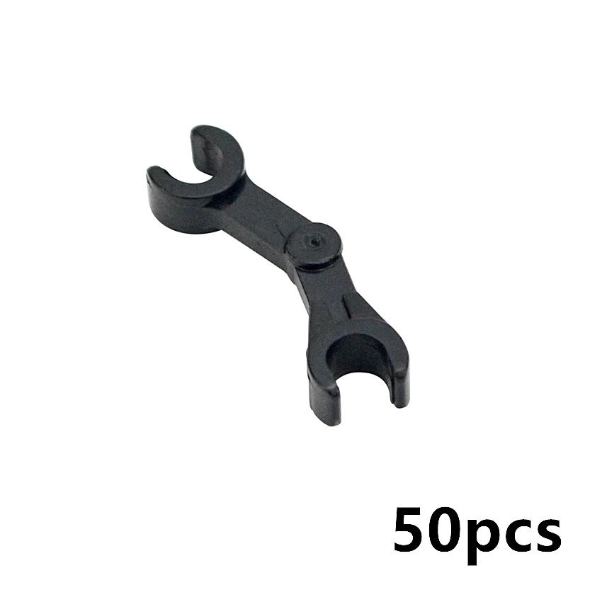 50Pcs High-Tech Arms Bricks 30377 Robot Parts Mechanical Bent Arm with 2 Clips DIY Compatible Building Blocks Educational Toys
50Pcs High-Tech Arms Bricks 30377 Robot Parts Mechanical Bent Arm with 2 Clips DIY Compatible Building Blocks Educational Toys
