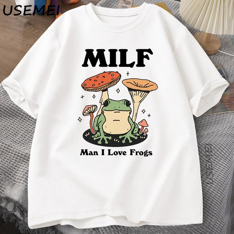 Retro Frog Tshirt Funny MILF Froggy T Shirt Cottagecore Froggy T-shirt Toad Frog Lover Tees Man Clothing Tees XXXL белый
Retro Frog Tshirt Funny MILF Froggy T Shirt Cottagecore Froggy T-shirt Toad Frog Lover Tees Man Clothing Tees XXXL белый