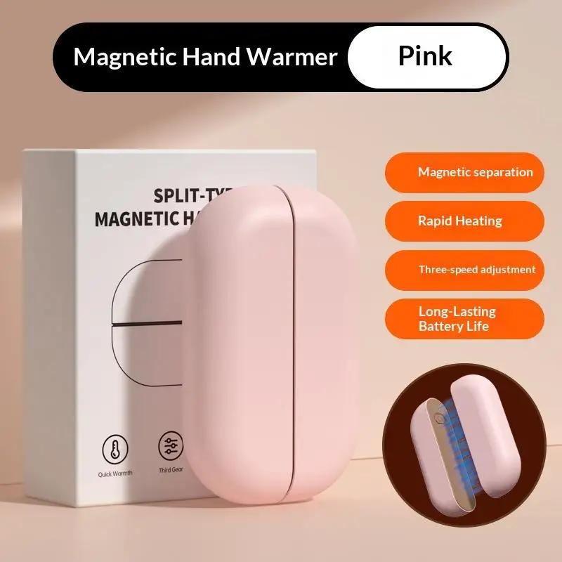 2-in-1 Magnetic Rechargeable Hand Warmers Electric Portable Handwarmers Long Lasting Safe Heating Warmer Pocket Heater
2-in-1 Magnetic Rechargeable Hand Warmers Electric Portable Handwarmers Long Lasting Safe Heating Warmer Pocket Heater