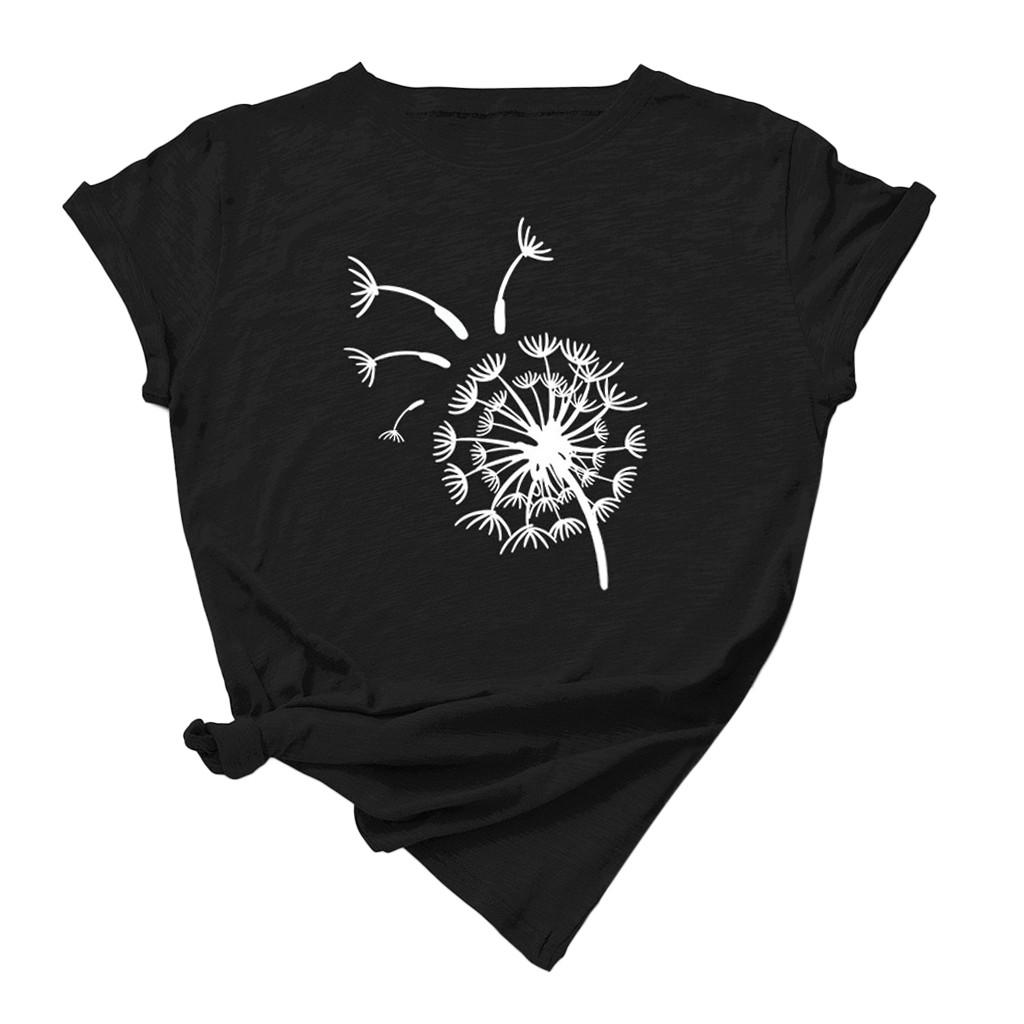 (SU)Женская летняя рубашка с коротким рукавом с принтом Повседневная туника Топы Блузка 
(SU)Женская летняя рубашка с коротким рукавом с принтом Повседневная туника Топы Блузка