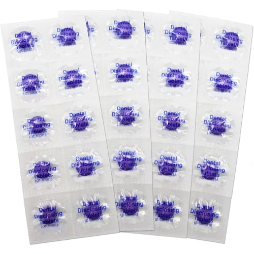 Plaqsearch Disclosing Tablets Set Of 40 Two Tone Chews Shows Plaque On Teeth by Plaqsearch
Plaqsearch Disclosing Tablets Set Of 40 Two Tone Chews Shows Plaque On Teeth by Plaqsearch