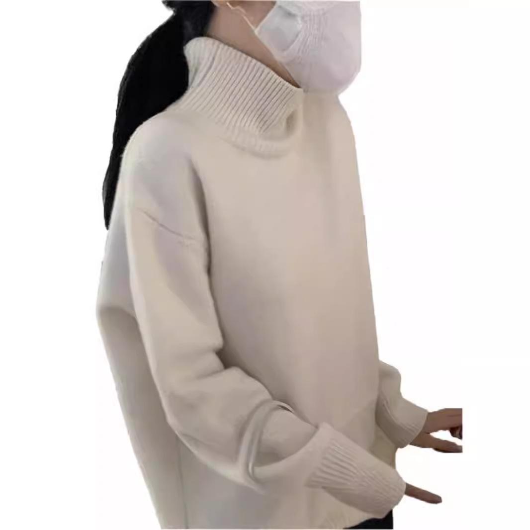 Women s Cozy Hong Kong Style Thickened Knitted Sweater L сірий колір
Women s Cozy Hong Kong Style Thickened Knitted Sweater L сірий колір