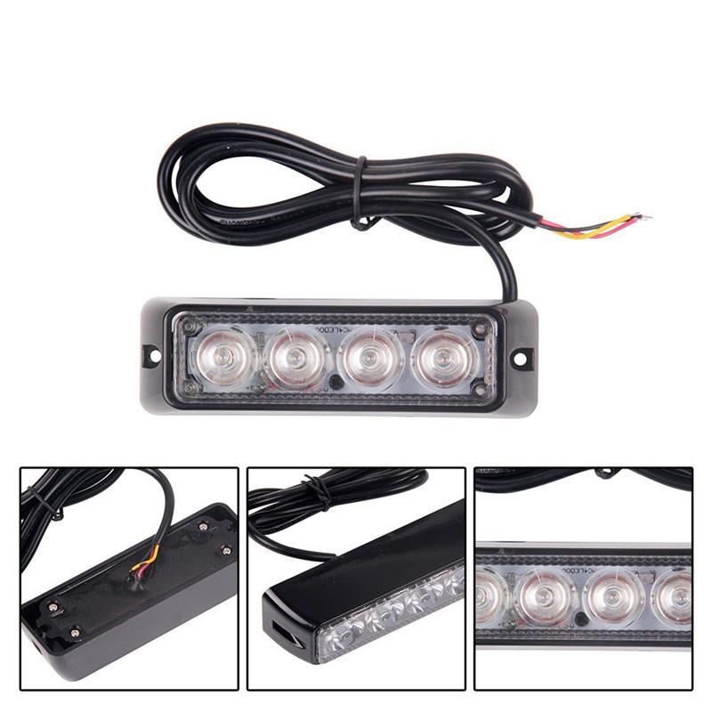 LED Flashing Light Car Truck Work Light Side Light 4 LED Super Bright Light Bar
LED Flashing Light Car Truck Work Light Side Light 4 LED Super Bright Light Bar