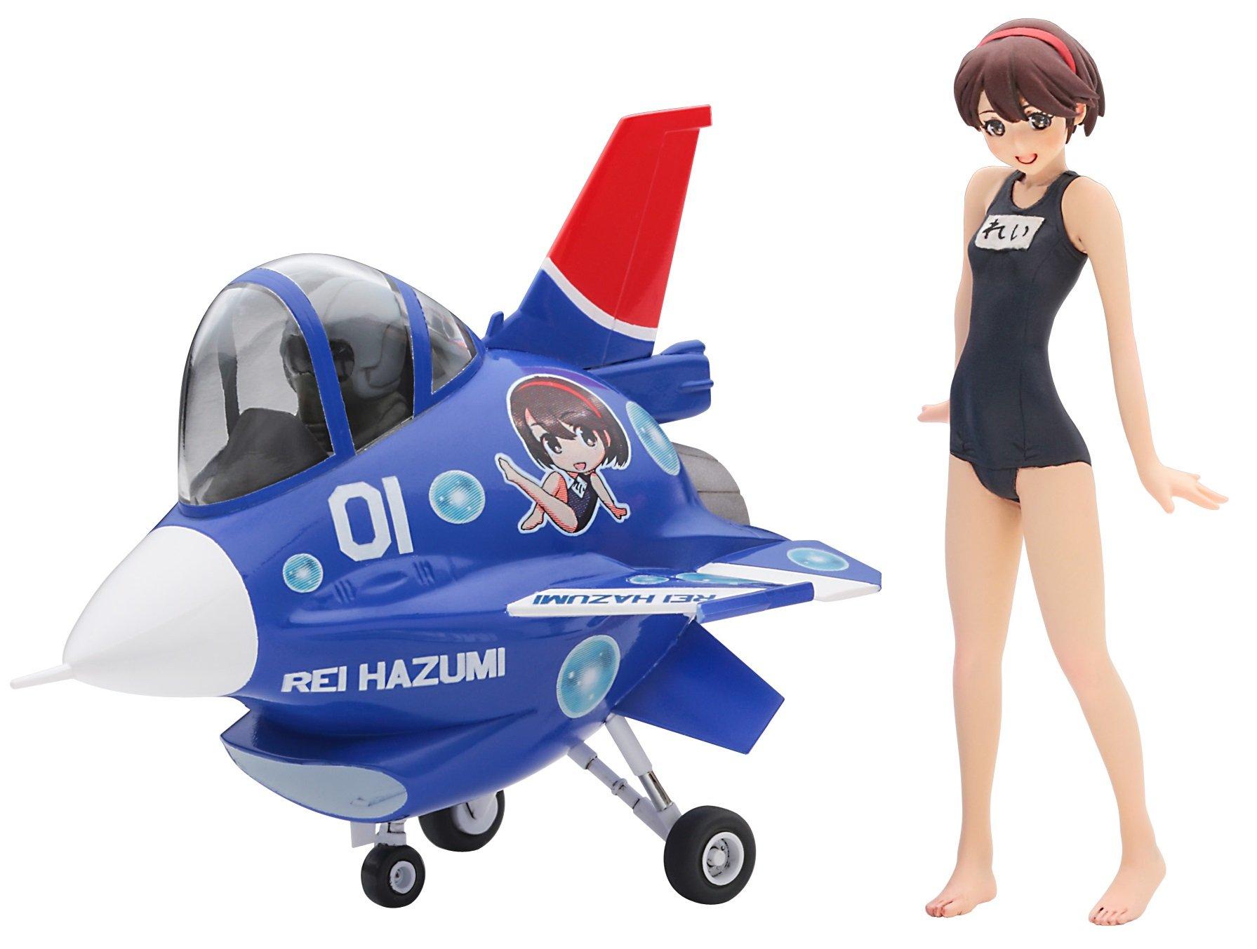 Hasegawa Egg Girls Collection Rei Usumi Plane Resin Figure Plastic Model SP372 No.01 1/20 w/Egg F-2 & Non-scale
Hasegawa Egg Girls Collection Rei Usumi Plane Resin Figure Plastic Model SP372 No.01 1/20 w/Egg F-2 & Non-scale
